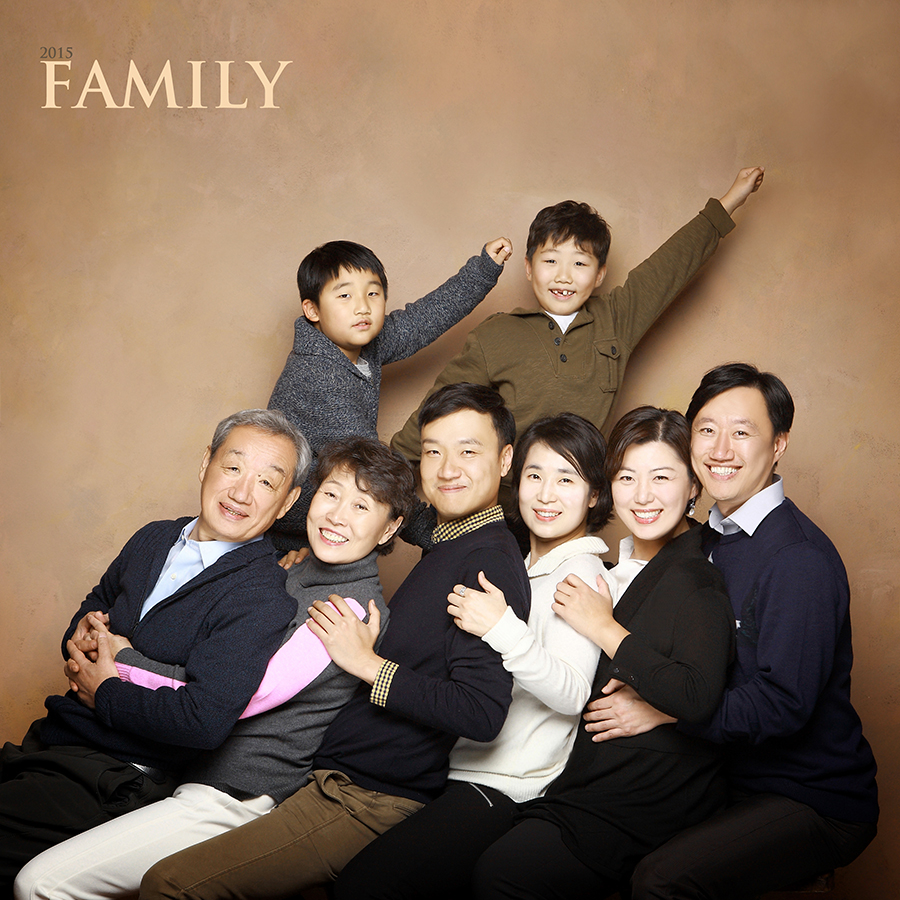 가족사진, 대가족사진, Family Portrait
