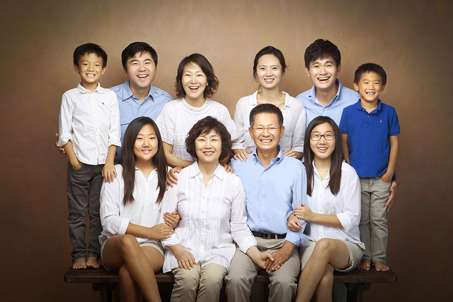가족사진, 대가족사진, Family Portrait