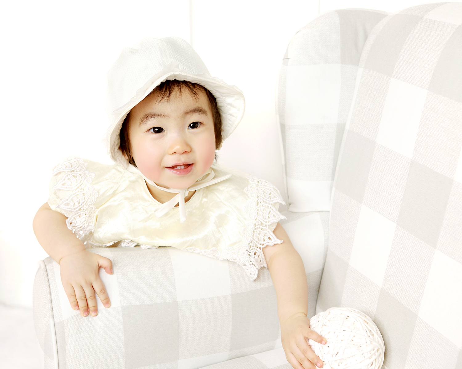 돌사진, First Birthday Baby Portrait