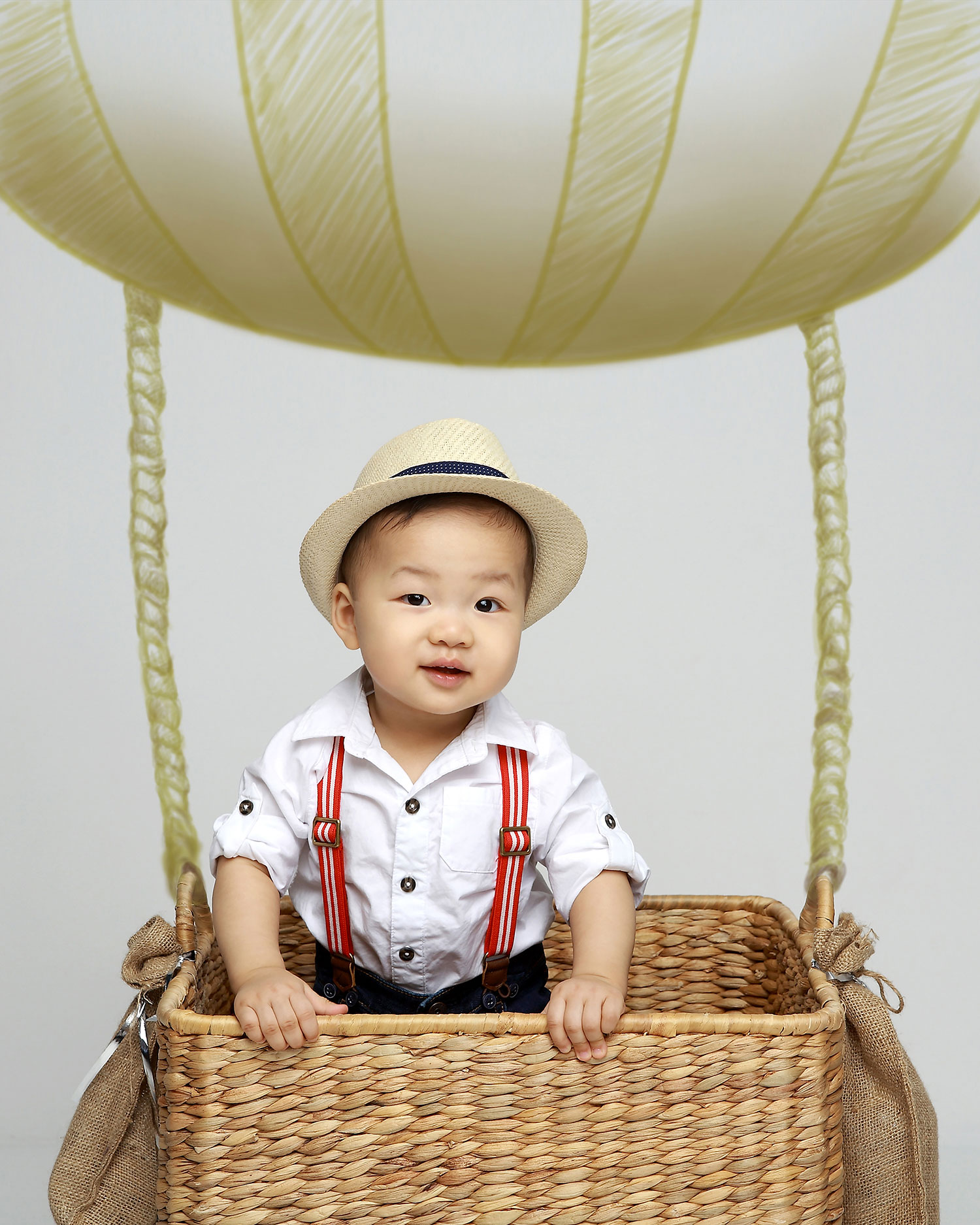 돌사진, First Birthday Baby Portrait